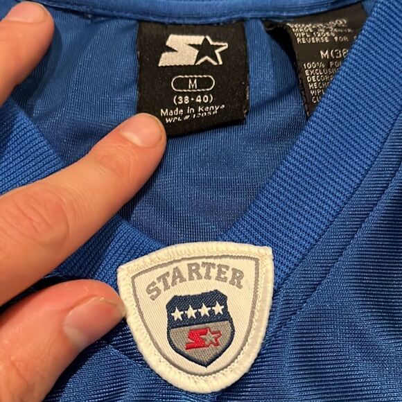 Vintage Starter “92” football jersey, size Medium. - Picture 4 of 4